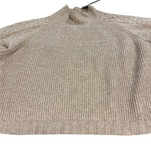 Wild Fable Brown Cropped‎ Sweater women’s  Large NWT Target Cozy Knit